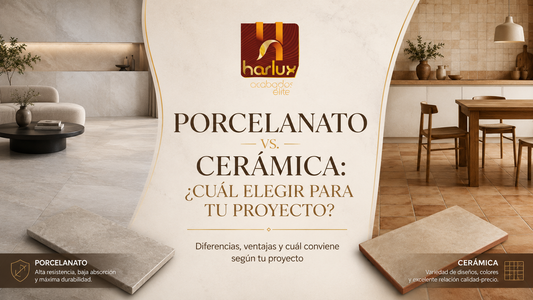 Porcelanato vs. Cerámica: ¿Cuál Elegir? | Harlux