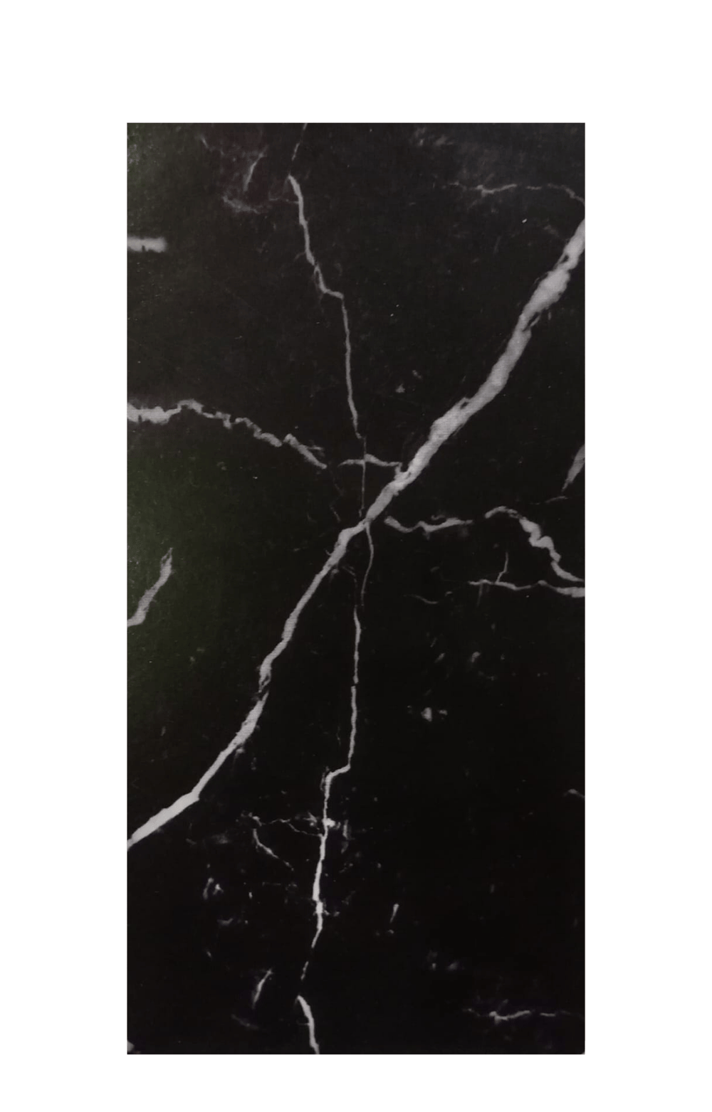 LAMINA PVC MARMOL NEGRO MATE  3MM 122X244CM AXCENT