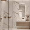 LAMINA PVC BLANCO/ORO 3MM 122X244CM AXCENT
