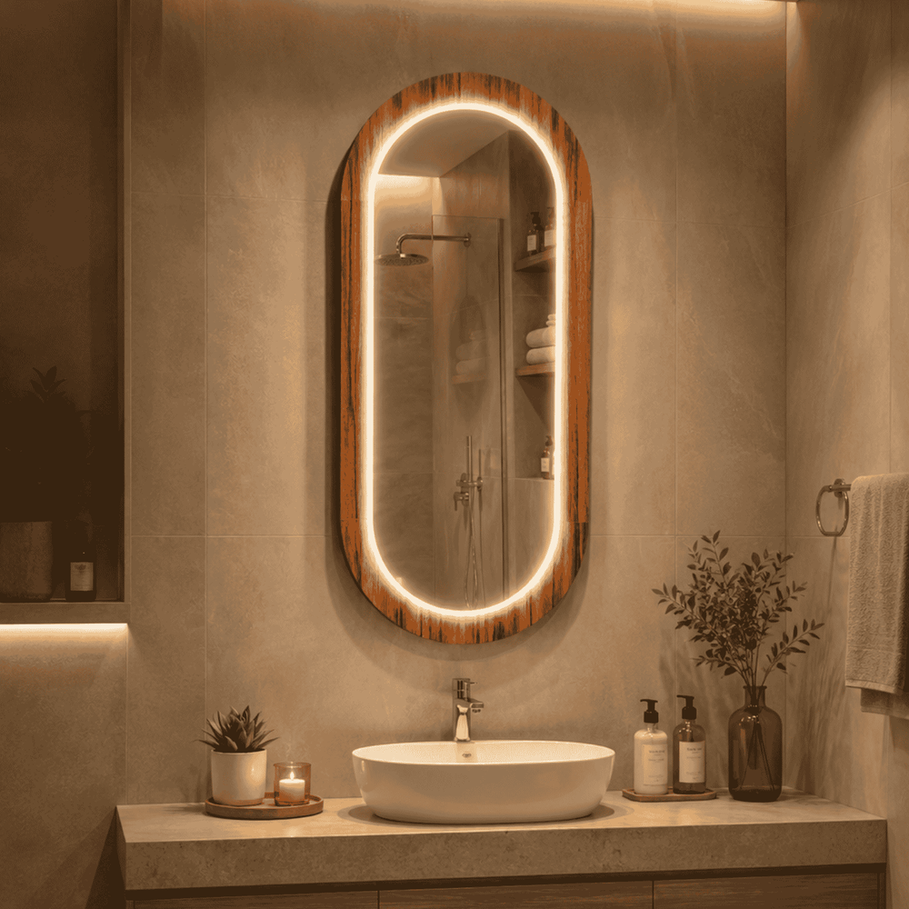 ESPEJO LUMIA PAROTA LED 135X58 COLORLUX