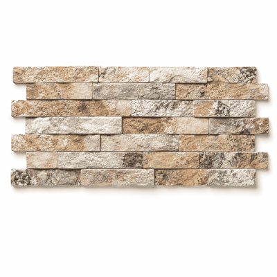 PIEDRA TRAVERTINO ROJO 5X15 M2